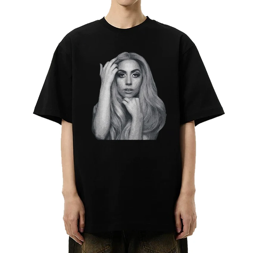 2025 New Summer Lady Gaga Mayhem song printed short sleeve T-shirts Unisex harajuku Fashion Tops Men Women 100% Cotton T shirt
2025 New Summer Lady Gaga Mayhem song printed short sleeve T-shirts Unisex harajuku Fashion Tops Men Women 100% Cotton T shirt