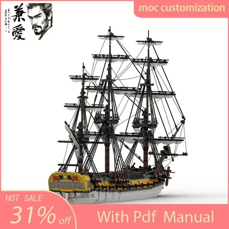 MOC 6054PCS Spanish Frigate Hermonia Model Architecture Creative Idea Children Brick Toy Building Christmas Gift Blocks
MOC 6054PCS Spanish Frigate Hermonia Model Architecture Creative Idea Children Brick Toy Building Christmas Gift Blocks