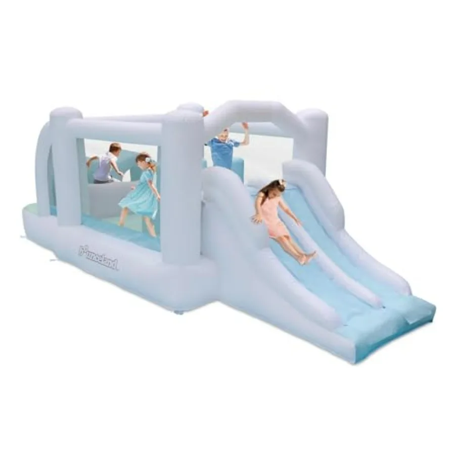 18.5 ft x 8.5 ft x 6 ft H Obstacle Dream Bouncer Combo Slides with Air Blower GFCI Dual Slides Indoor Outdoor Play for Trendy N
18.5 ft x 8.5 ft x 6 ft H Obstacle Dream Bouncer Combo Slides with Air Blower GFCI Dual Slides Indoor Outdoor Play for Trendy N