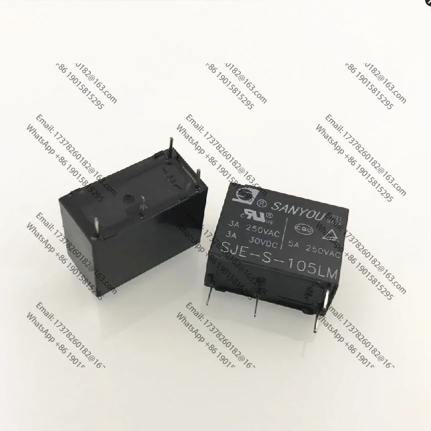 НОВОЕ реле 5 В SJE-S-105LM SJES105LM 5 В 5 В постоянного тока 5 В 3 А 250 В переменного тока 4 контакта
НОВОЕ реле 5 В SJE-S-105LM SJES105LM 5 В 5 В постоянного тока 5 В 3 А 250 В переменного тока 4 контакта