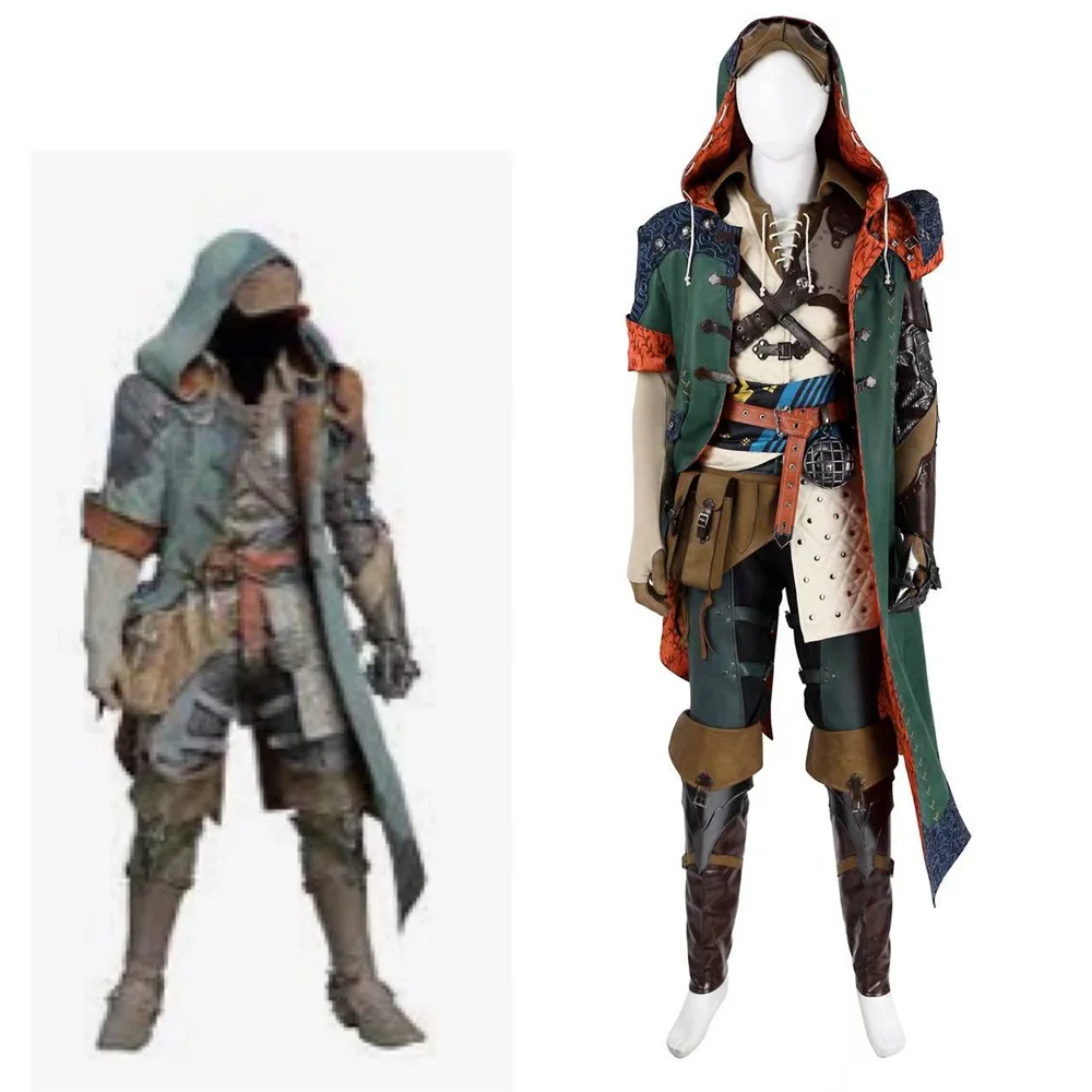 Game Monster Hope Armor Cosplay Costume Men Battle Suits with Props Accessories Set Halloween Carnival Party Outfits
Game Monster Hope Armor Cosplay Costume Men Battle Suits with Props Accessories Set Halloween Carnival Party Outfits
