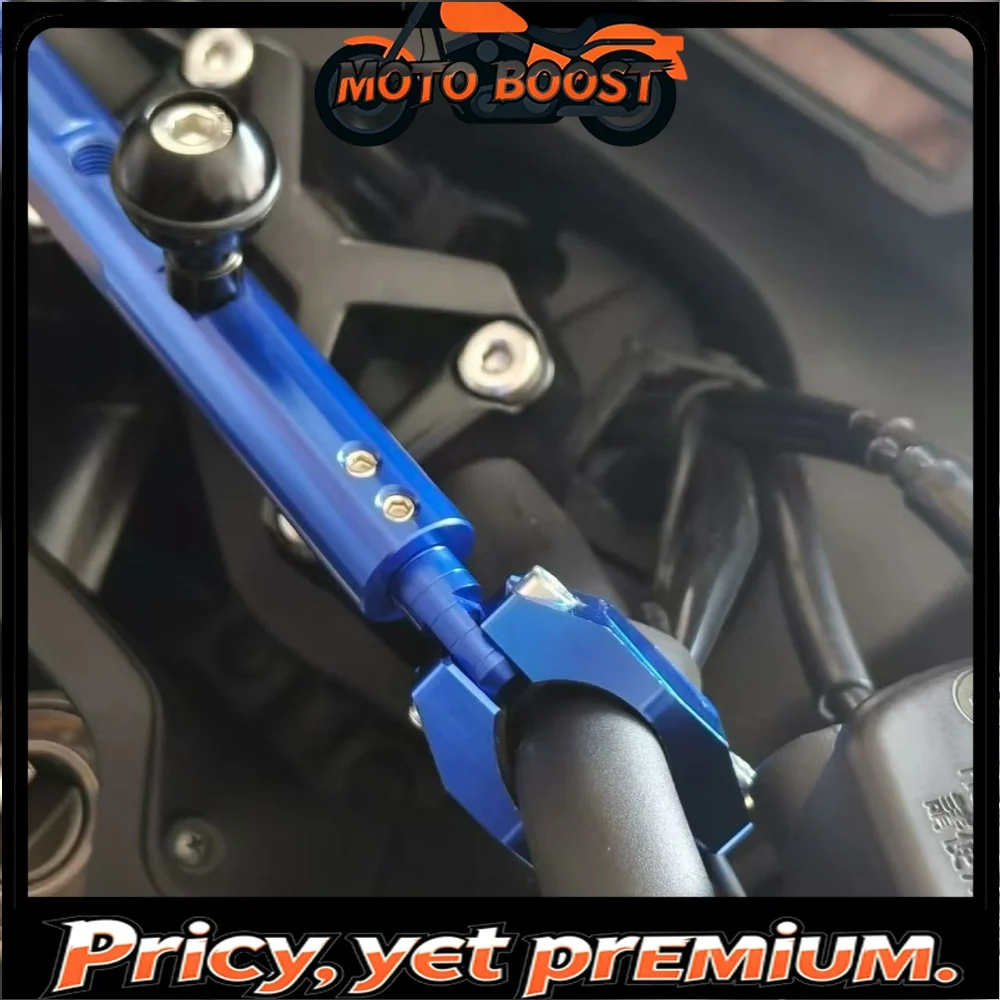 Motorcycle handlebar reinforcement bar, multi-functional stabilizer bar, navigation bracket for ZONTES 368G 703F 710R 350T 310T
Motorcycle handlebar reinforcement bar, multi-functional stabilizer bar, navigation bracket for ZONTES 368G 703F 710R 350T 310T