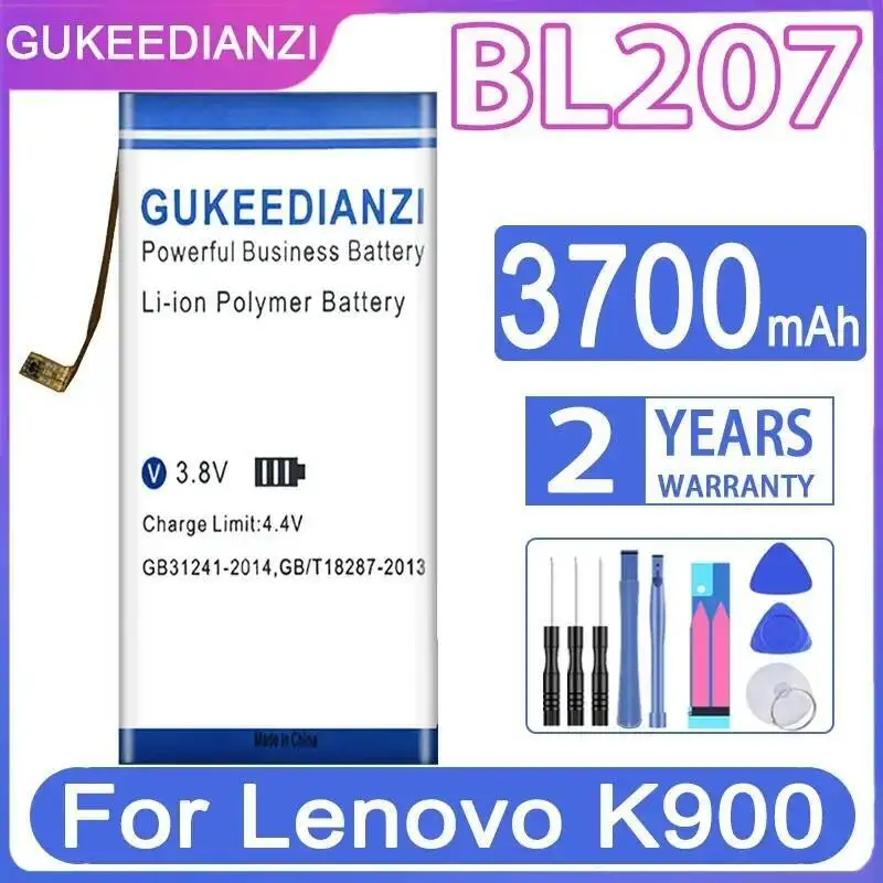 3700Mah BL207 For Lenovo K900 Mobile Phone Battery Premium Replacement
3700Mah BL207 For Lenovo K900 Mobile Phone Battery Premium Replacement