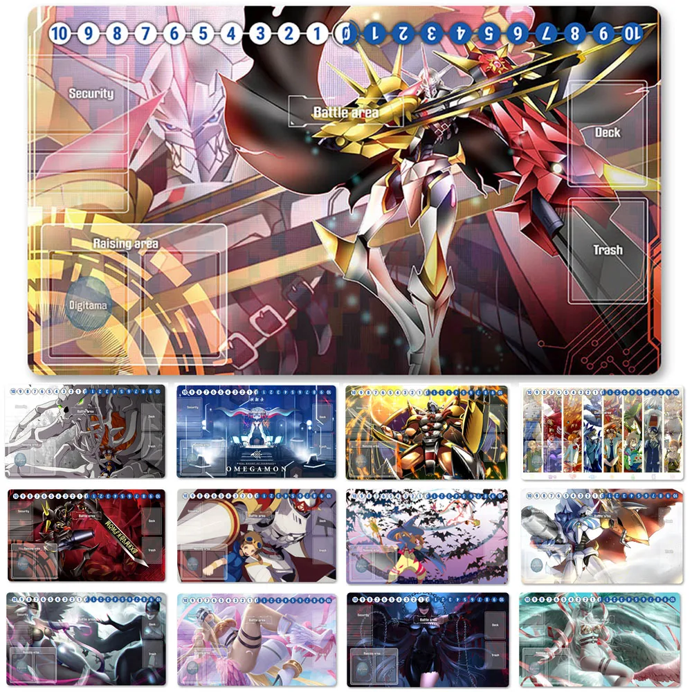 HOT Board Game DTCG Playmat Table Mat Size 60X35 cm Mousepad Play Mats Compatible for Digimon TCG CCG RPG-3150387
HOT Board Game DTCG Playmat Table Mat Size 60X35 cm Mousepad Play Mats Compatible for Digimon TCG CCG RPG-3150387