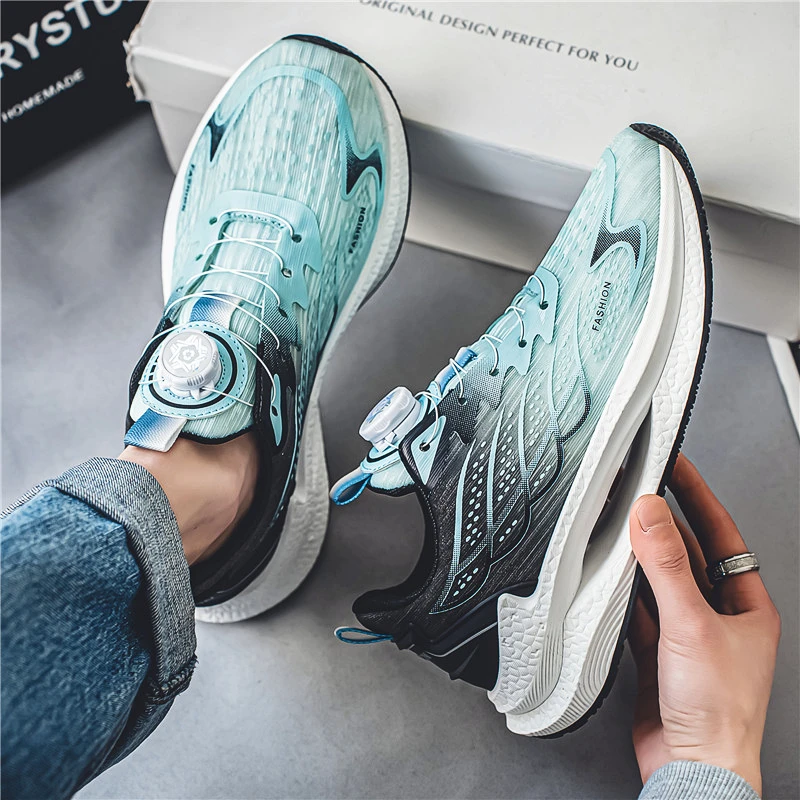 Men's Running Shoes Summer Breathable Anti-Odor Rotating Button Sporty Casual Dad Trendy Sneakers Mesh Upper Youth All-Match
Men's Running Shoes Summer Breathable Anti-Odor Rotating Button Sporty Casual Dad Trendy Sneakers Mesh Upper Youth All-Match