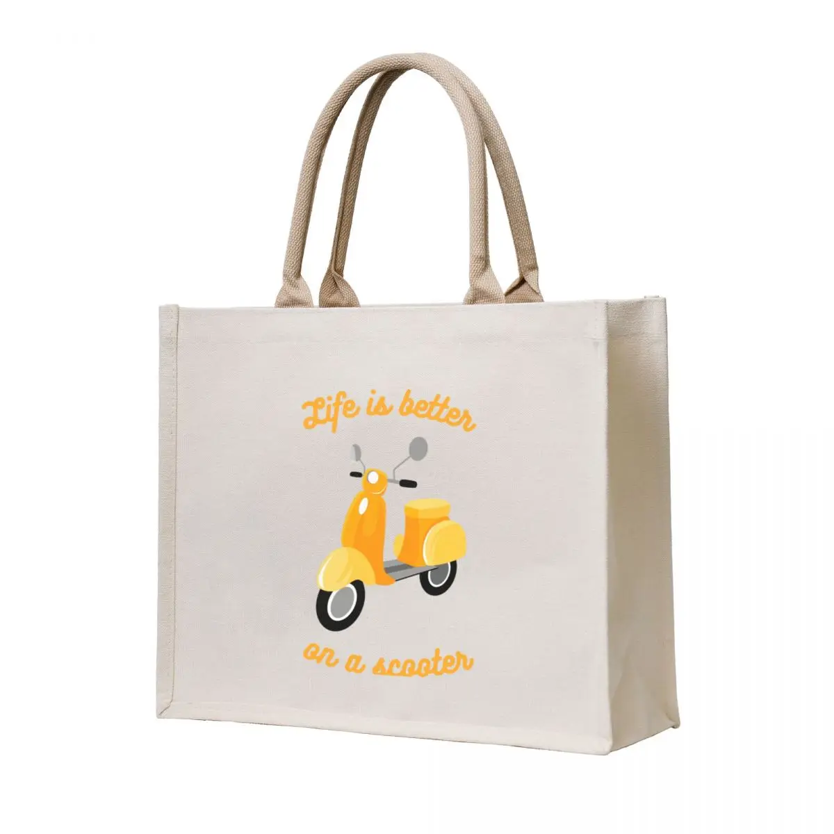 Life is better on a scooter Tote Bag Canvas shoulder bag handbag Eco bag shopper women
Life is better on a scooter Tote Bag Canvas shoulder bag handbag Eco bag shopper women