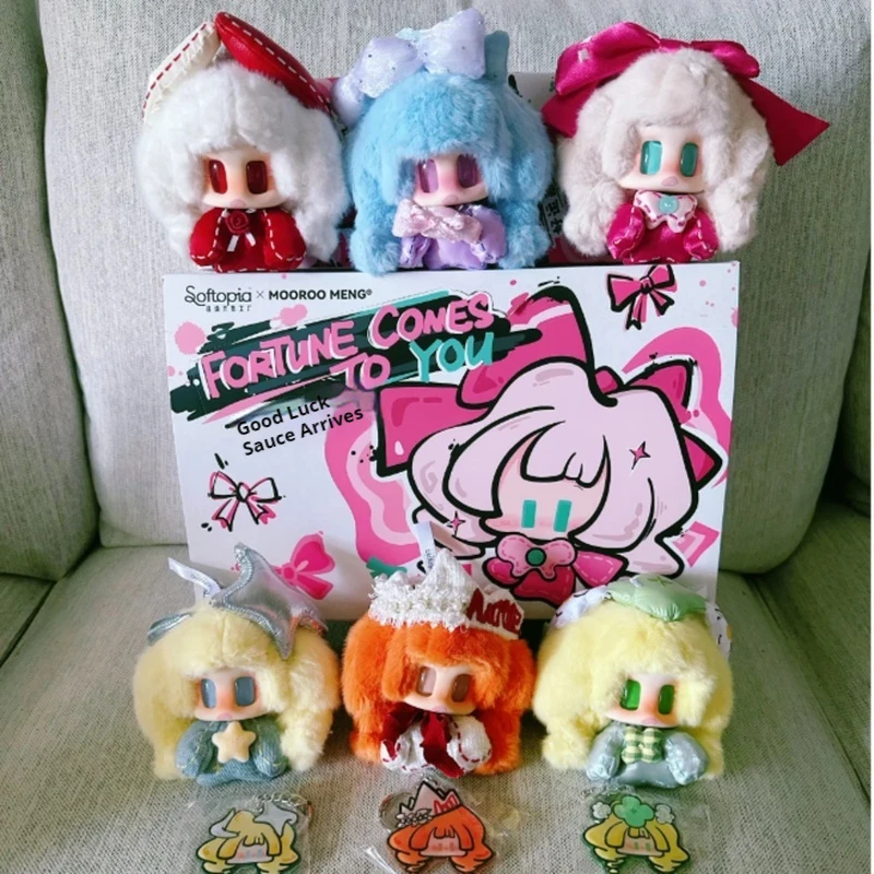 Original Softopia Fortune Comes To You Series Blind Box Keychain Anime Cartoon Vinyl Plush Doll Mystery Box Girl Birthday Gift
Original Softopia Fortune Comes To You Series Blind Box Keychain Anime Cartoon Vinyl Plush Doll Mystery Box Girl Birthday Gift