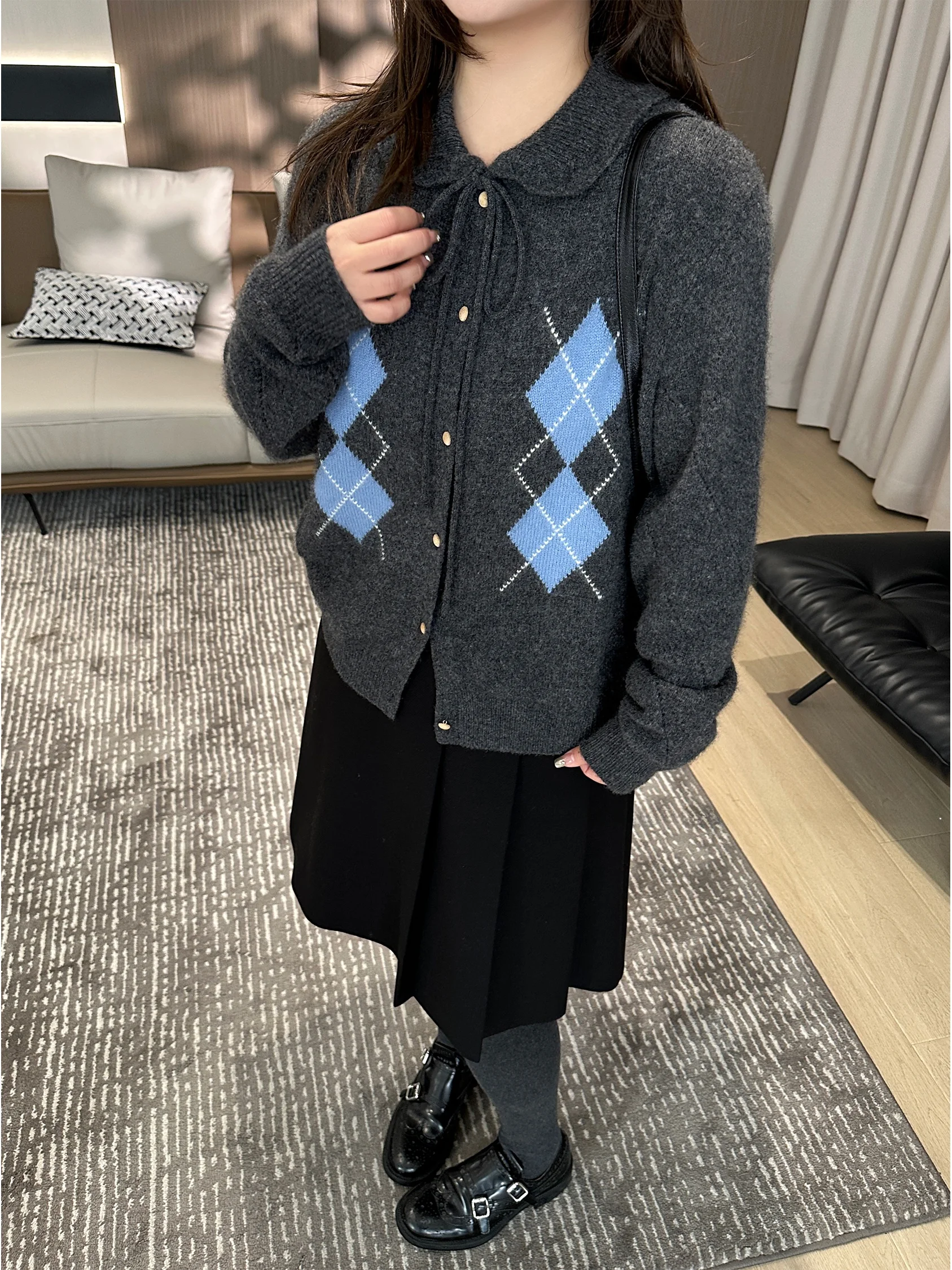 JoJo Private Label College Sle Sweater Camel Wool And Wool Blend Diamond Color Blo Slimming Open Cardigan Knitwear
JoJo Private Label College Sle Sweater Camel Wool And Wool Blend Diamond Color Blo Slimming Open Cardigan Knitwear