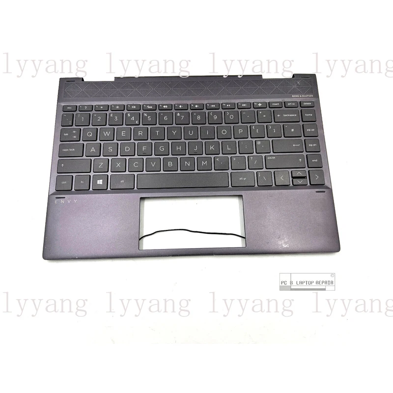 f For HP ENVY 13-AG Palmrest Top Cover UK Keyboard Ash L19586-031
f For HP ENVY 13-AG Palmrest Top Cover UK Keyboard Ash L19586-031