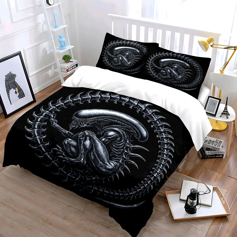 Futuristic Alien-Inspired Design Set for Decor Exquisite three-piece bedding set gift for kids and adults
Futuristic Alien-Inspired Design Set for Decor Exquisite three-piece bedding set gift for kids and adults