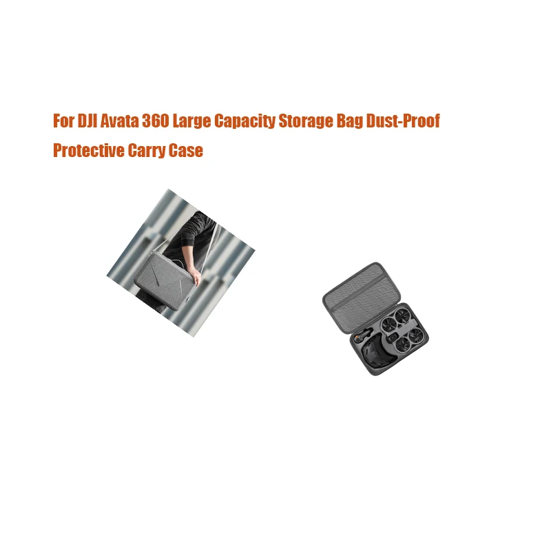 For DJI Avata 360 Large Capacity Storage Bag Dust-Proof Protective Carry Case
For DJI Avata 360 Large Capacity Storage Bag Dust-Proof Protective Carry Case
