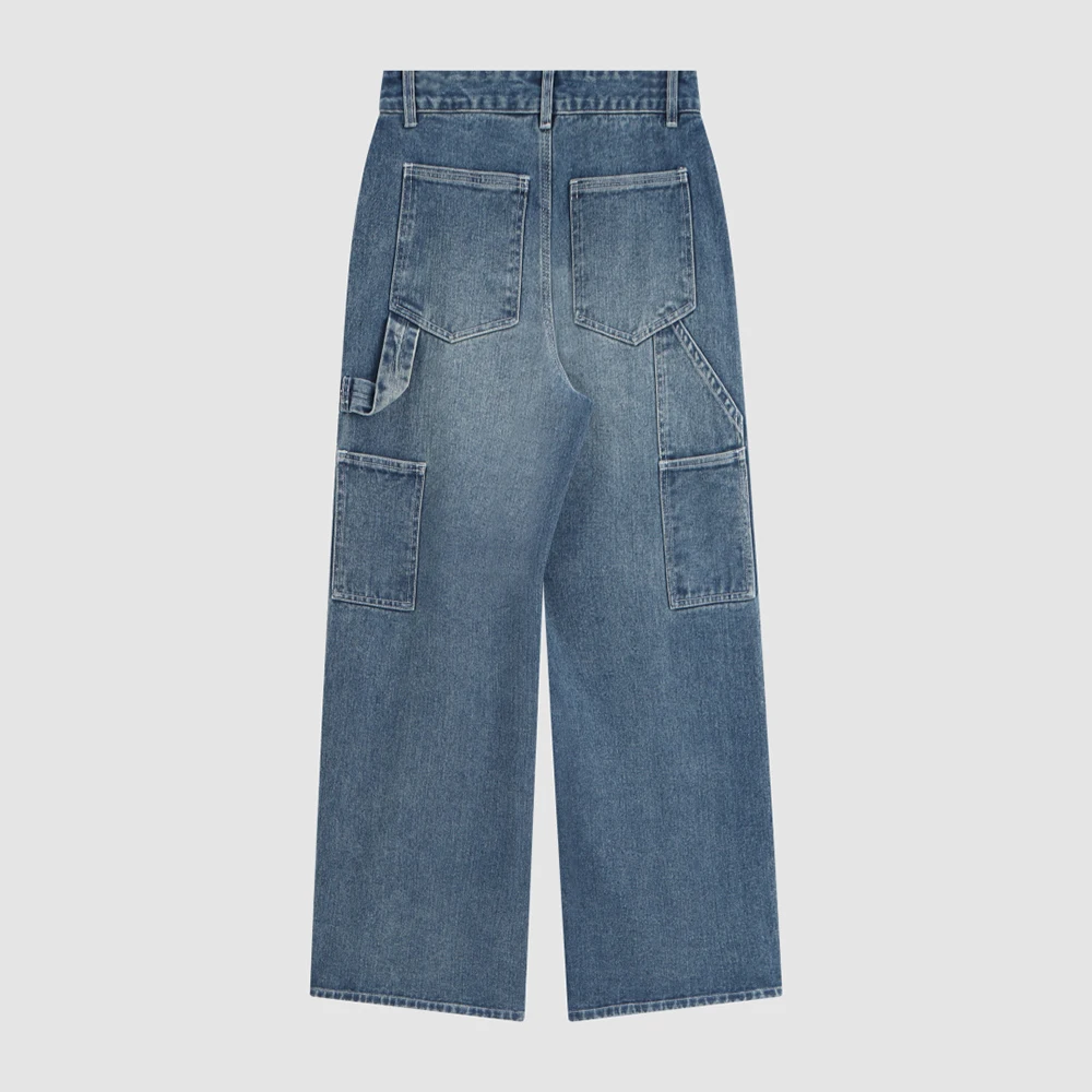 Women's 100% Cotton Wide Leg Jeans with Lace Trim, High Waist Denim Pants, Vintage Baggy Trousers for Streetwear Casual 2026 New
Women's 100% Cotton Wide Leg Jeans with Lace Trim, High Waist Denim Pants, Vintage Baggy Trousers for Streetwear Casual 2026 New