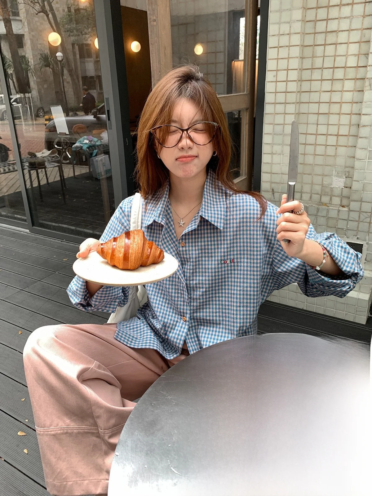 Sisilyon American Style Plaid Casual Shirt Women's Small Size Layering Spring Summer Cotton Checkered Top Breathable Comfortable
Sisilyon American Style Plaid Casual Shirt Women's Small Size Layering Spring Summer Cotton Checkered Top Breathable Comfortable