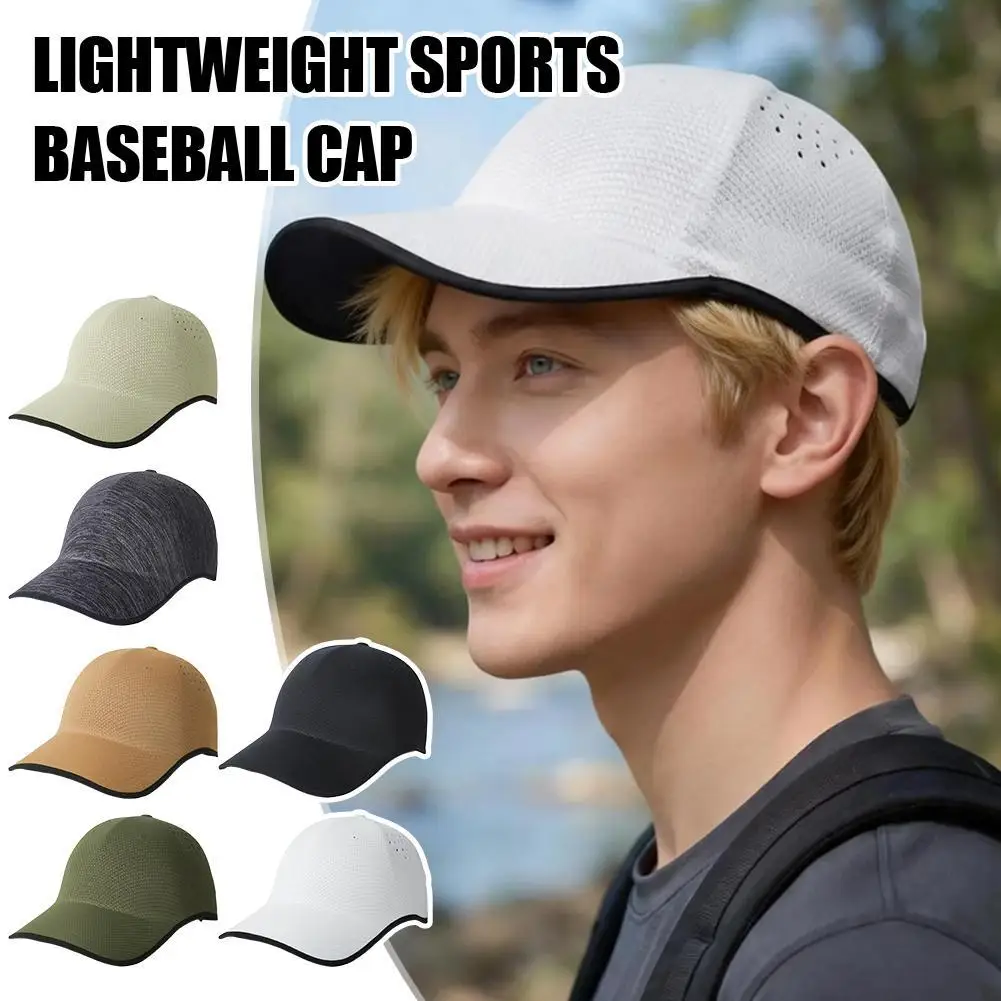 Seamless Baseball Cap Quick-Drying Ultra-Lightweight Sports Hat Packable Polyester Breathable Visor Cap For Outdoor Running Golf
Seamless Baseball Cap Quick-Drying Ultra-Lightweight Sports Hat Packable Polyester Breathable Visor Cap For Outdoor Running Golf