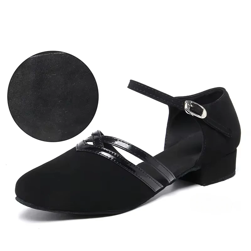 SETA Ladies Ballroom Latin Dance Shoes Black Salsa Shoes Low Heel 3.5cm Samba Tango Shoe Soft Sole Party Ballroom Shoes
SETA Ladies Ballroom Latin Dance Shoes Black Salsa Shoes Low Heel 3.5cm Samba Tango Shoe Soft Sole Party Ballroom Shoes