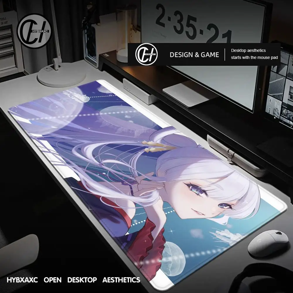 Новый коврик для мыши HYBXAXC «Космическая принцесса Кагуя» с аниме-дизайном, милый коврик для мыши с девочками Ячийо и Рунами, большой игровой коврик для клавиатуры и стола
Новый коврик для мыши HYBXAXC «Космическая принцесса Кагуя» с аниме-дизайном, милый коврик для мыши с девочками Ячийо и Рунами, большой игровой коврик для клавиатуры и стола