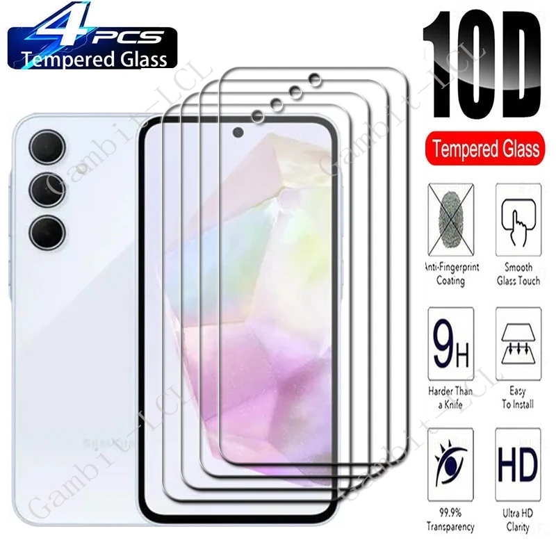 4PCS For Samsung Galaxy M35 6.6 Screen Protective Tempered Glass ON SamsungGalaxyM35 5G GalaxyM35 SM-M356B Protection Cover Film
4PCS For Samsung Galaxy M35 6.6 Screen Protective Tempered Glass ON SamsungGalaxyM35 5G GalaxyM35 SM-M356B Protection Cover Film