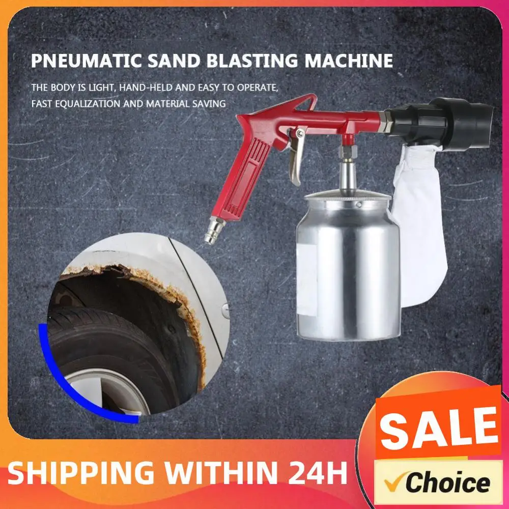 Pneumatic Sandlasting Spray Gun Tool 2.5bar 450ml Portable Sandblasting Gun with 4 Nozzle Air Sandblasting Gun for Removing Rust
Pneumatic Sandlasting Spray Gun Tool 2.5bar 450ml Portable Sandblasting Gun with 4 Nozzle Air Sandblasting Gun for Removing Rust