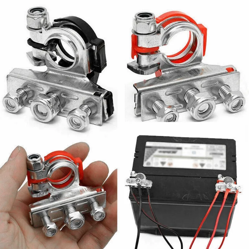 2pcs Car Top Post Battery Terminal 12V 24V Cable Clamp Terminal Connectors for Auto Caravan Boat Motorcycle Auto
2pcs Car Top Post Battery Terminal 12V 24V Cable Clamp Terminal Connectors for Auto Caravan Boat Motorcycle Auto