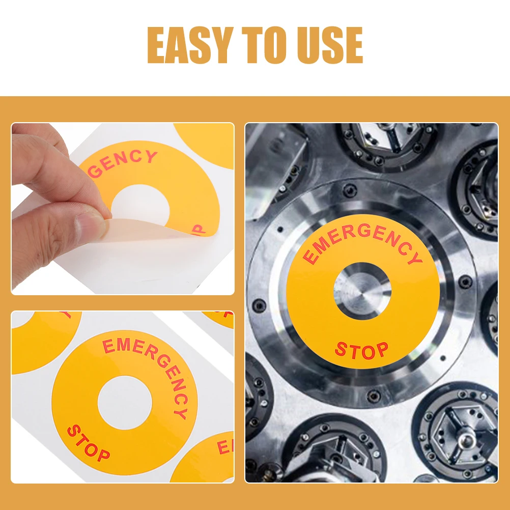 Sign Stickers Stop Sign Decals Decals Safety Warning Labels for Machinery Electric Equipment Traffic Signs
Sign Stickers Stop Sign Decals Decals Safety Warning Labels for Machinery Electric Equipment Traffic Signs