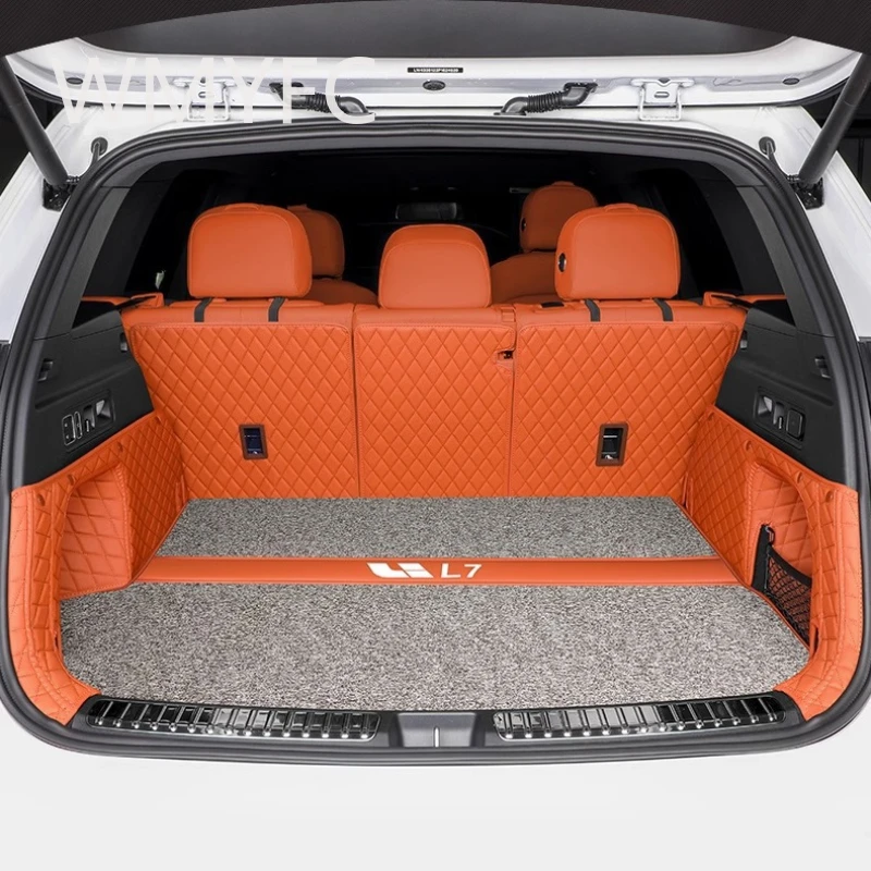 Car Trunk Mat For Li Lixiang L7 2022-2024 Boot Mat Rear Trunk Liner Cargo Leather Floor Carpet Tray Protector Accessories Mats
Car Trunk Mat For Li Lixiang L7 2022-2024 Boot Mat Rear Trunk Liner Cargo Leather Floor Carpet Tray Protector Accessories Mats