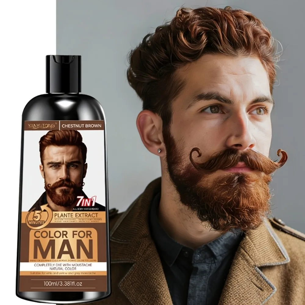 7-in-1 Men's Beard Dye Water, Mild Plant Pigment Men's Beard Natural Hair Color Dye, Portable Coloring,
7-in-1 Men's Beard Dye Water, Mild Plant Pigment Men's Beard Natural Hair Color Dye, Portable Coloring,