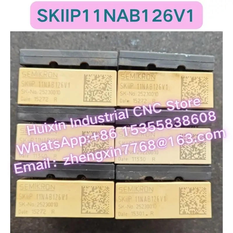 Used Module SKIIP11NAB126V1 Normal Function Tested OK Fast delivery
Used Module SKIIP11NAB126V1 Normal Function Tested OK Fast delivery