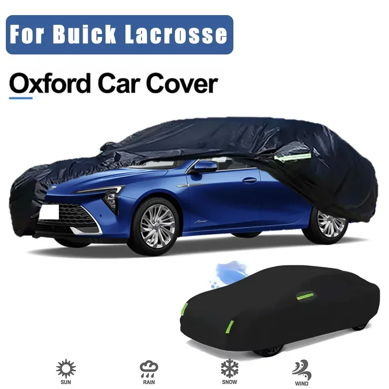 For Buick Lacrosse Car Covers Outdoor Waterproof Dustproof Sun Rain Snow Protection Thick Oxford Cloth Car Accessories
For Buick Lacrosse Car Covers Outdoor Waterproof Dustproof Sun Rain Snow Protection Thick Oxford Cloth Car Accessories