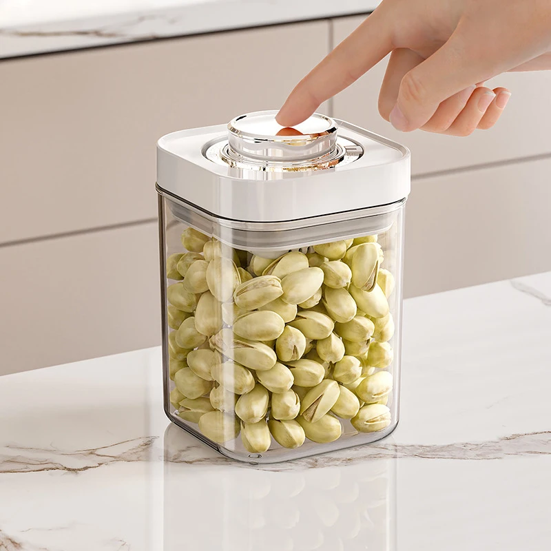 Food Storage Box Plastic Sealed Fresh-Keeping Box Grains Coffee Beans Transparent Storage Container Kitchen Storage Jars
Food Storage Box Plastic Sealed Fresh-Keeping Box Grains Coffee Beans Transparent Storage Container Kitchen Storage Jars