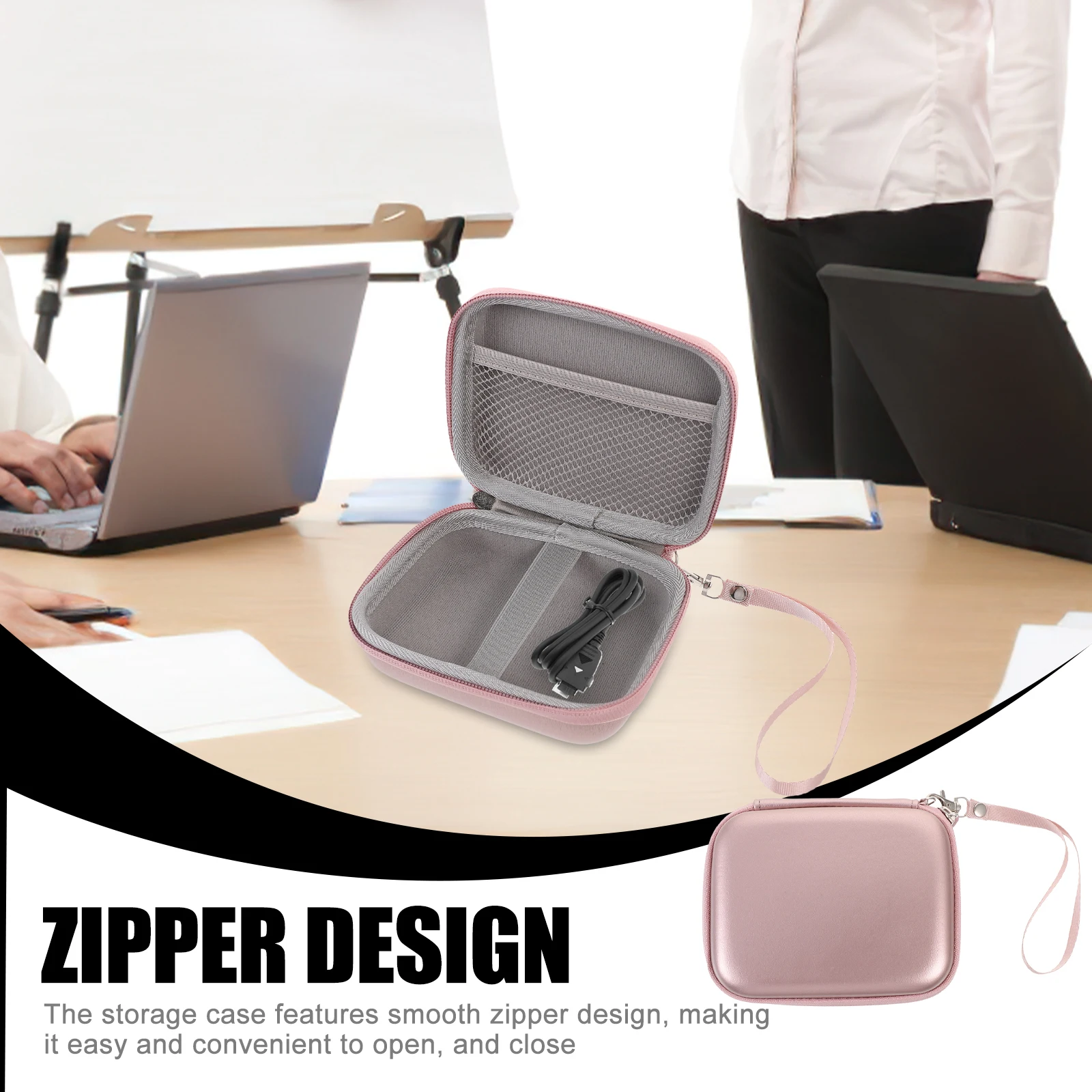 Portable Memory Card Storage Bag with Lanyard and Data Cable Wear-resistant Pouch Suitcase Headset Earphone Inner Fleece Small
Portable Memory Card Storage Bag with Lanyard and Data Cable Wear-resistant Pouch Suitcase Headset Earphone Inner Fleece Small