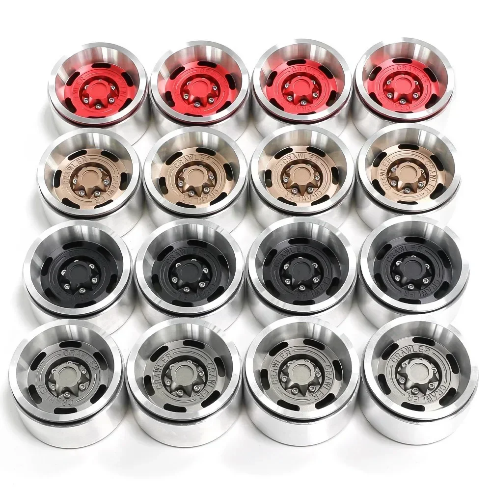 1.9 Beadlock Wheel Rims (4PCS) Aluminum Alloy for 1:10 RC Crawler Axial SCX10 90046 SCX10 III AXI03007 Tamiya CC01 D90 D110
1.9 Beadlock Wheel Rims (4PCS) Aluminum Alloy for 1:10 RC Crawler Axial SCX10 90046 SCX10 III AXI03007 Tamiya CC01 D90 D110