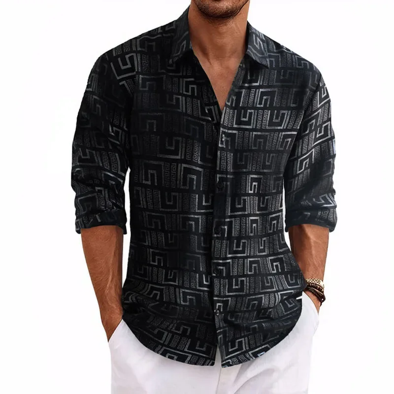 KENNY Spring and Autumn Retro Print High Quality Loose Casual Social Shirt Men's Long Sleeve Designer Clothes Graphic T Shirts
KENNY Spring and Autumn Retro Print High Quality Loose Casual Social Shirt Men's Long Sleeve Designer Clothes Graphic T Shirts