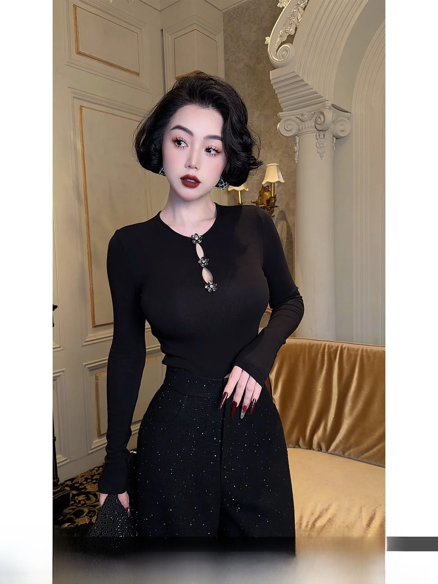 Женский вязаный свитер LYXJ: толстовка с длинным рукавом, базовая модель, мягкий трикотаж, круглый вырез, пуловер
Женский вязаный свитер LYXJ: толстовка с длинным рукавом, базовая модель, мягкий трикотаж, круглый вырез, пуловер