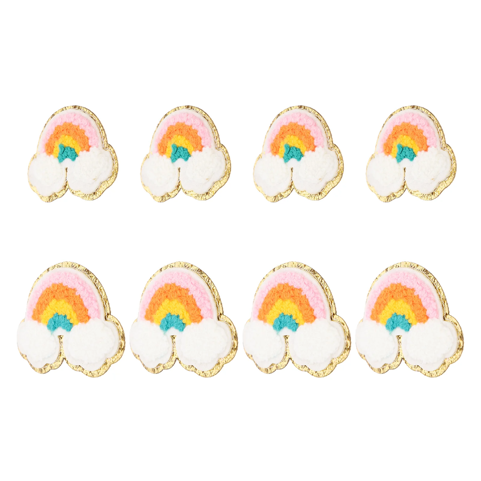 8 Pcs Multipurpose Rainbow Patch Embroidered Chenille Designed Embroidery Applique
8 Pcs Multipurpose Rainbow Patch Embroidered Chenille Designed Embroidery Applique