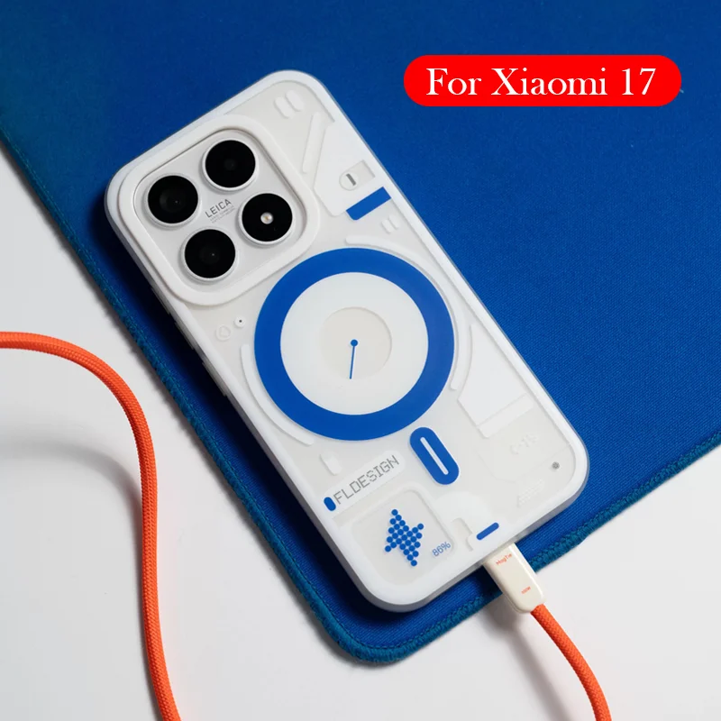 Magnetic Case For Xiaomi 17 Wireless Charging Back Cover Case for XIAOMI 17
Magnetic Case For Xiaomi 17 Wireless Charging Back Cover Case for XIAOMI 17