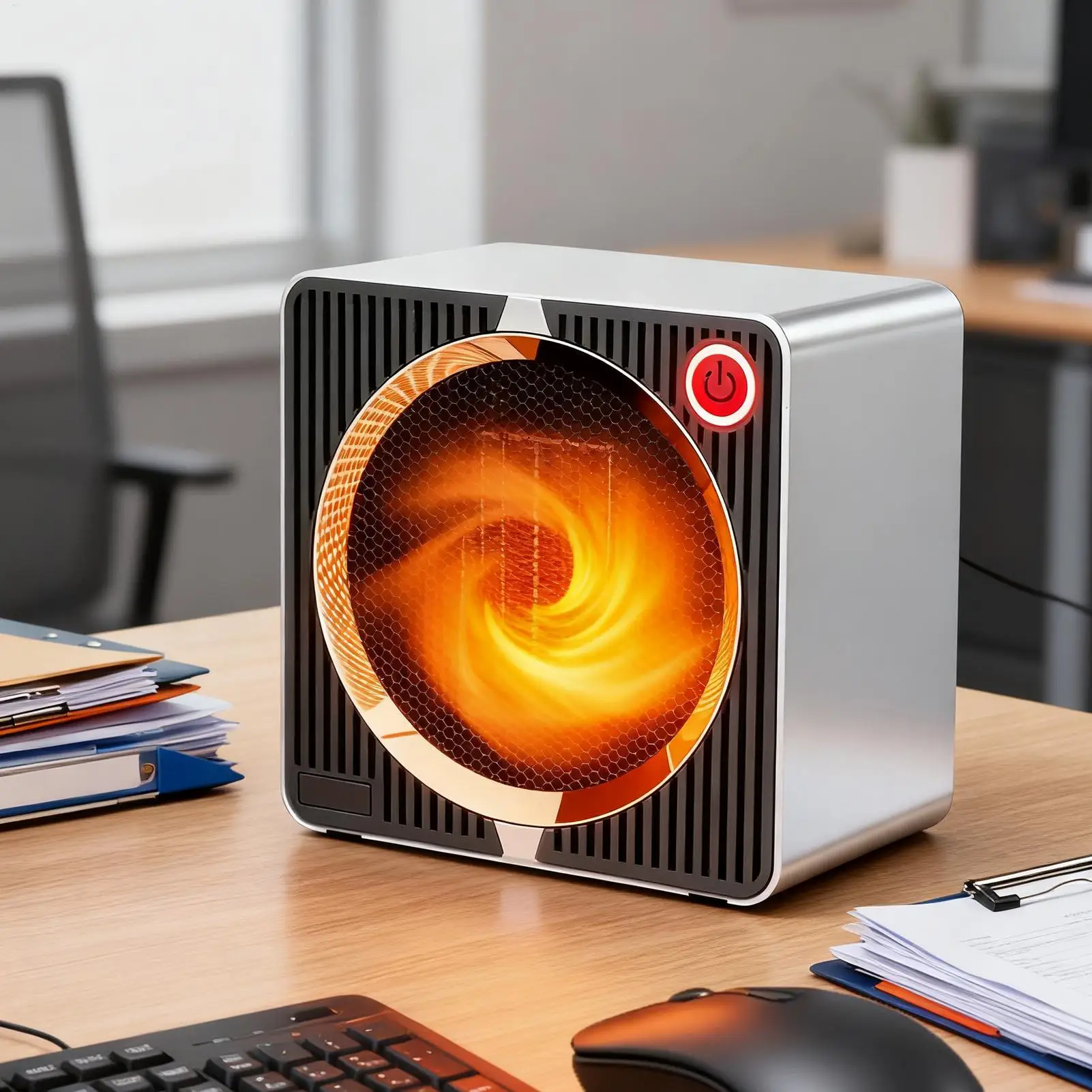 Небольшой обогреватель, устройство быстрого нагрева с защитой от опрокидывания, электрический обогреватель, портативный для зимы, холодной погоды в помещении 
Небольшой обогреватель, устройство быстрого нагрева с защитой от опрокидывания, электрический обогреватель, портативный для зимы, холодной погоды в помещении