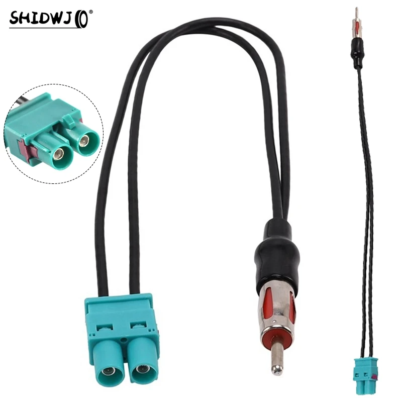 1pcs Car Audio Cable Adaptor Antenna Dual Female Radio To Standard Moto Din Male Aerial Antenna Adapter Accessories
1pcs Car Audio Cable Adaptor Antenna Dual Female Radio To Standard Moto Din Male Aerial Antenna Adapter Accessories