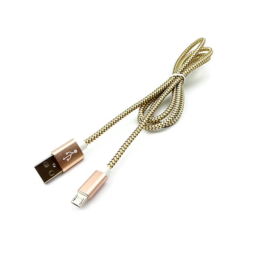 1 Meter Micro USB Cable Nylon Braided Fast Charging Data Sync Cable for Phones Tablets Galaxy S7 X
1 Meter Micro USB Cable Nylon Braided Fast Charging Data Sync Cable for Phones Tablets Galaxy S7 X