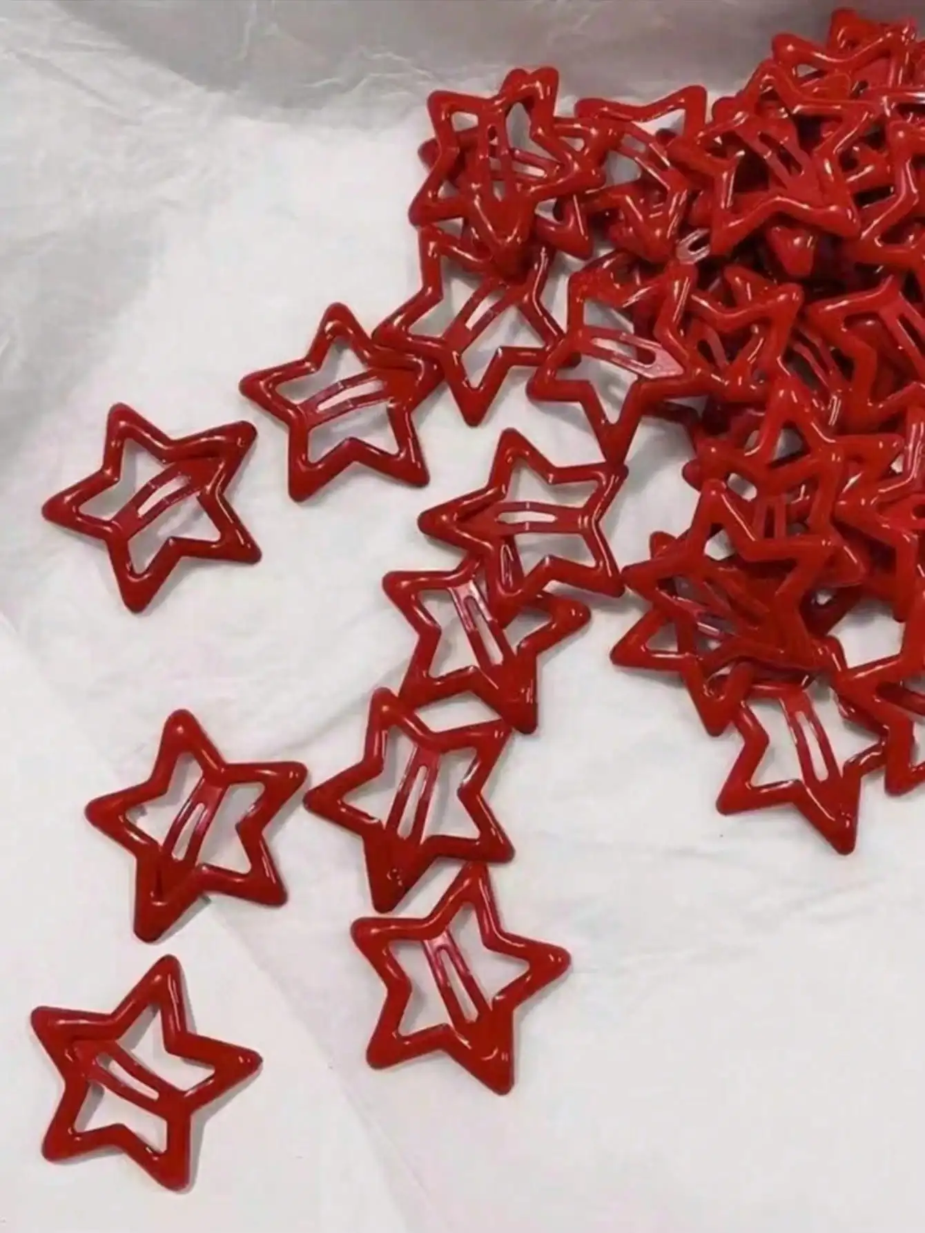 8-Piece Women's Red Hair Clip Metal Star Hair Clip Suitable For Daily Use Pentagram Sweet Hair Accessory Set
8-Piece Women's Red Hair Clip Metal Star Hair Clip Suitable For Daily Use Pentagram Sweet Hair Accessory Set