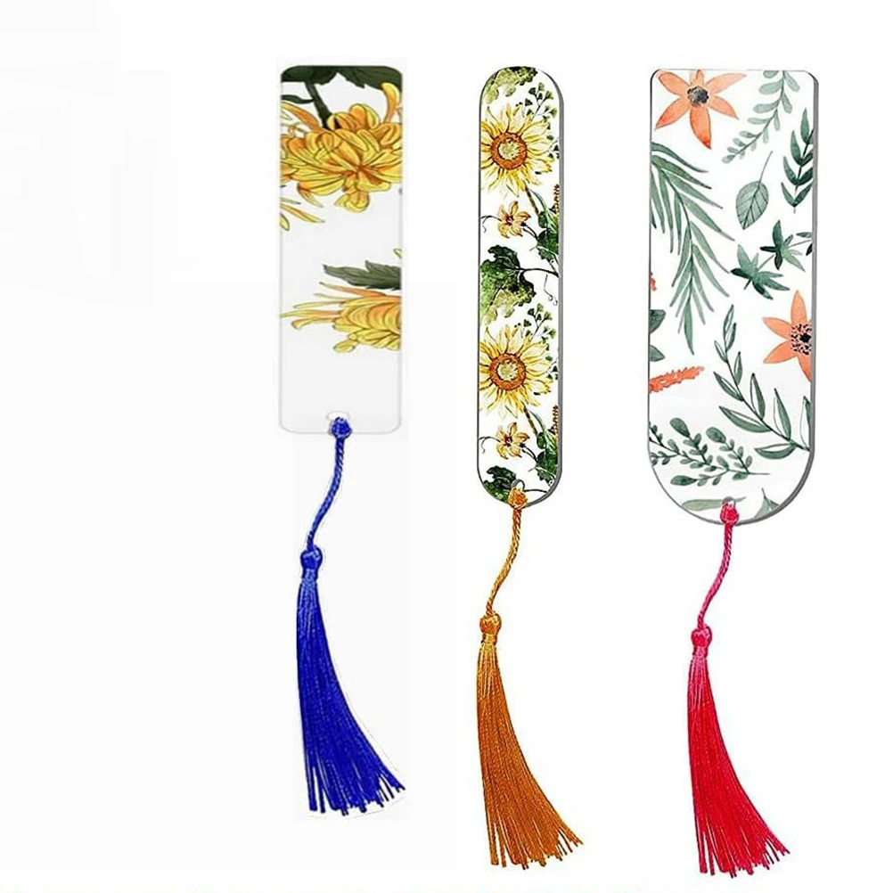 30Pcs Transparent Acrylic Bookmarks Exquisite Tassel Design Blank Accessories for Study
30Pcs Transparent Acrylic Bookmarks Exquisite Tassel Design Blank Accessories for Study