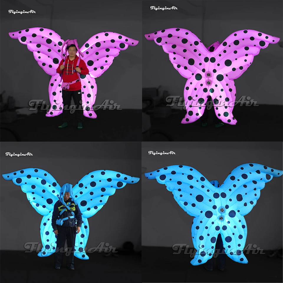 Надувные светящиеся крылья для взрослых: костюм-бабочка для сценических выступлений, показов мод и концертов
Надувные светящиеся крылья для взрослых: костюм-бабочка для сценических выступлений, показов мод и концертов