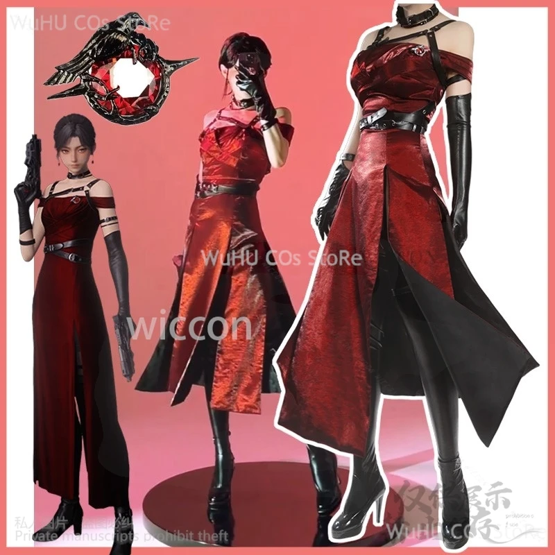 Game Love And Deepspace Dark Red Gothic Dress Lolita Evening Wear For Halloween Heroines Cosplay Costume Girls Customized
Game Love And Deepspace Dark Red Gothic Dress Lolita Evening Wear For Halloween Heroines Cosplay Costume Girls Customized