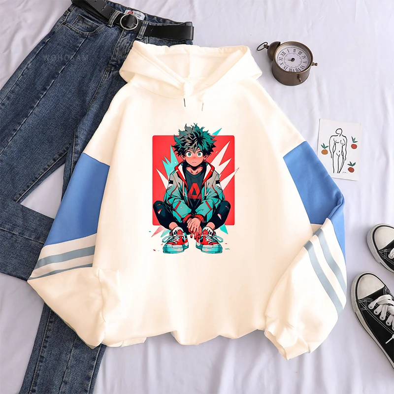 My Hero Academia Anime Hoodies Harajuku Midoriya Izuku Cool Boy Poster Street Pullover Long Sleeve Loose Women Men's Sweatshirt
My Hero Academia Anime Hoodies Harajuku Midoriya Izuku Cool Boy Poster Street Pullover Long Sleeve Loose Women Men's Sweatshirt