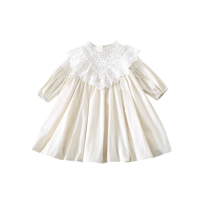 Children's Clothing 2023 Spring and Autumn New Girls Lace Round Neck Long Sleeve Princess Puffy Skirt Fairy Dress
Children's Clothing 2023 Spring and Autumn New Girls Lace Round Neck Long Sleeve Princess Puffy Skirt Fairy Dress