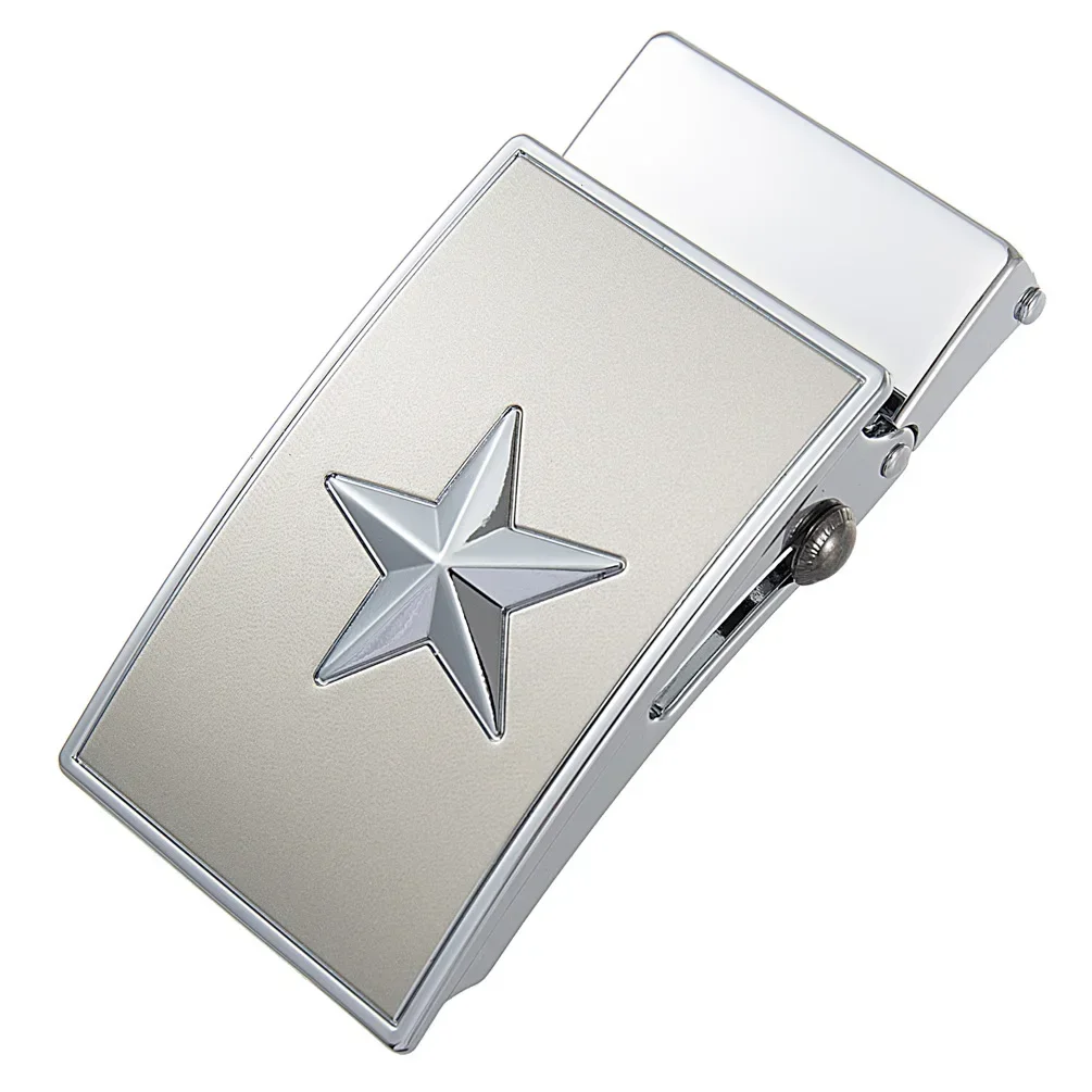 Модная автоматическая мужская пряжка с пентаграммой, серебряный ремень из цинкового сплава, аксессуары для ремня, универсальная индивидуальность 3,5 см
Модная автоматическая мужская пряжка с пентаграммой, серебряный ремень из цинкового сплава, аксессуары для ремня, универсальная индивидуальность 3,5 см