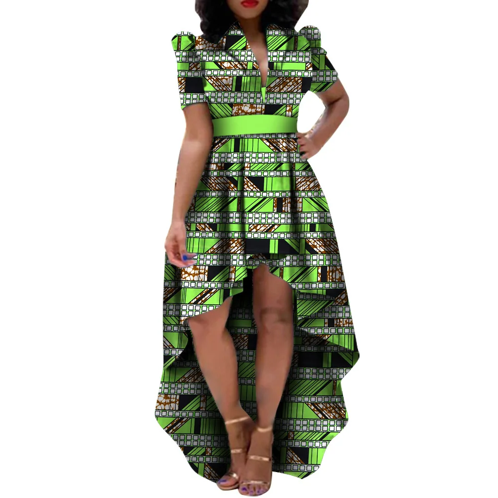 African Dresses for Women Fashion African Print Shirt Dress with Tail Bazin Riche Ankara Dress Evening Dress Oversized Midi Robe
African Dresses for Women Fashion African Print Shirt Dress with Tail Bazin Riche Ankara Dress Evening Dress Oversized Midi Robe