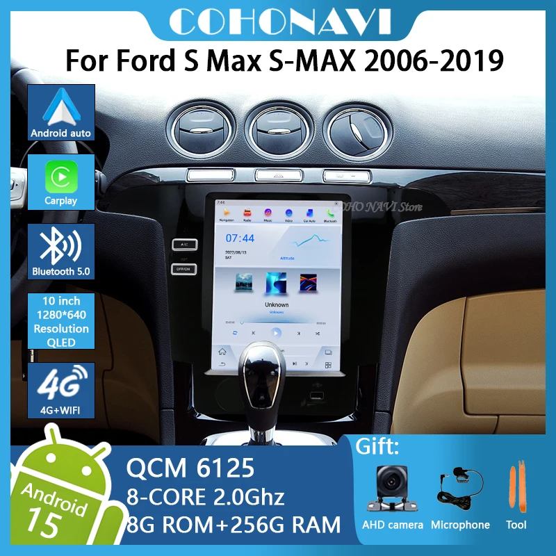 COHO Android 15 For Ford S Max S-MAX 2006-2019 9.7inch Car Radio Multimedia Video Player GPS Carplay Android Stereo Wifi
COHO Android 15 For Ford S Max S-MAX 2006-2019 9.7inch Car Radio Multimedia Video Player GPS Carplay Android Stereo Wifi