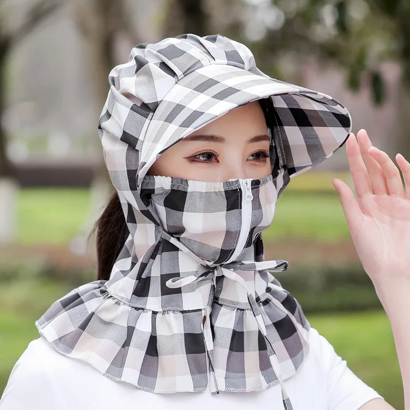 Summer women's UV-protective face-covering sun hat for outdoor outings wind-resistant cycling hat rural tea-picking hat outing
Summer women's UV-protective face-covering sun hat for outdoor outings wind-resistant cycling hat rural tea-picking hat outing
