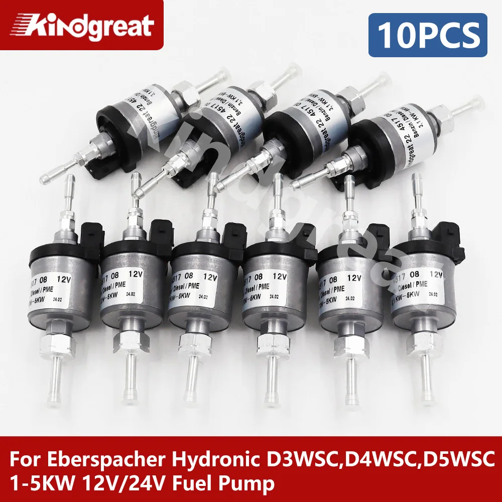 10PCS/Lot 12V/24V 1-5KW Fuel Oil Dosing Pump 22451807 22450403 For Eberspacher Hydronic D3WSC,D4WSC,D5WSC
10PCS/Lot 12V/24V 1-5KW Fuel Oil Dosing Pump 22451807 22450403 For Eberspacher Hydronic D3WSC,D4WSC,D5WSC