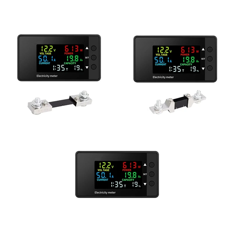 A93G 6-In-1 Voltmeter Ammeter DC 7.5-100V Wattmeter LED Digital Electric Meter Multifunctional Voltage Current Meter
A93G 6-In-1 Voltmeter Ammeter DC 7.5-100V Wattmeter LED Digital Electric Meter Multifunctional Voltage Current Meter